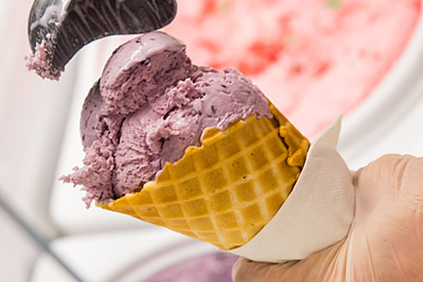 call hall ice cream cone